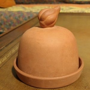 Terra Cotta Garlic Baker